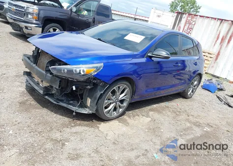 2019 Hyundai Elantra Gt N Line from USA, damaged, VIN KMHH55LC1KU109050